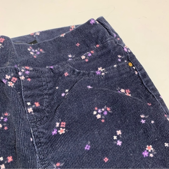 George girls 8Y corduroy mini floral print pants - Picture 2 of 3